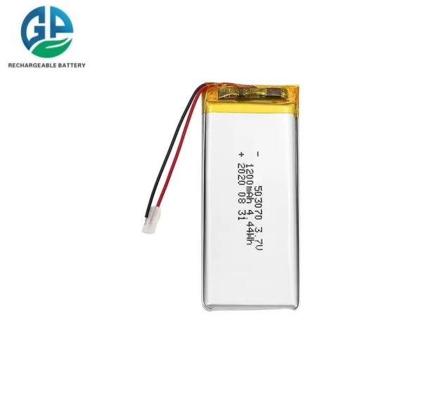 KC Approved 1200mAh 3.7v Lipo Battery Rechargeable 503070 1200mAh 3.7V Curved Li-Ion Polymer Battery