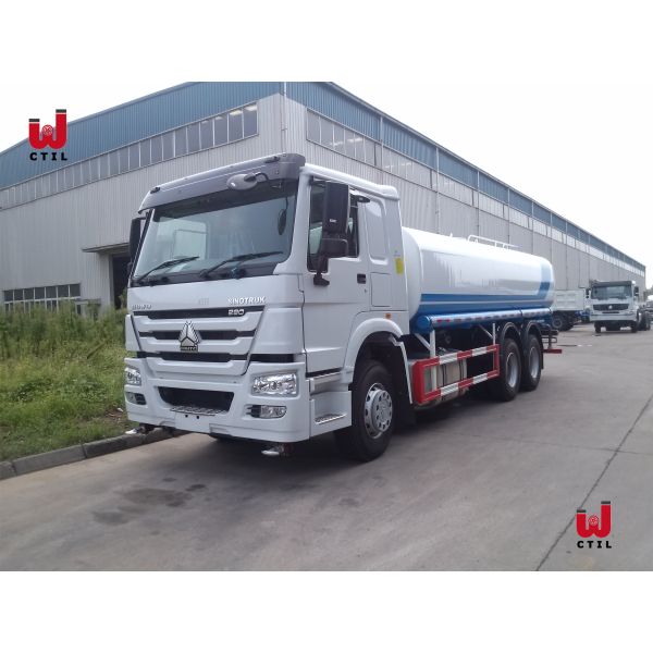 camión del transporte del agua del camión RHD de la construcción de carreteras 20m3