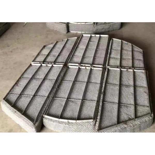 Mesh Pad Demister Filter Stainless Steel 304 316L Demister Pad