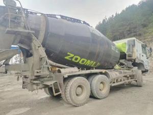 Zoomlion 12cbm Used Hydraulic Concrete Mixer Trucks for Concrete Mixing Plant