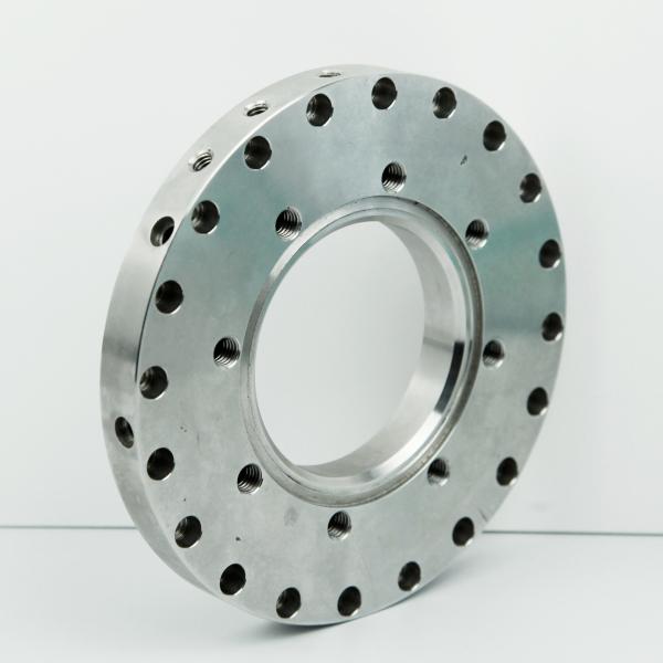 O aço carbono UHV flangeia CNC dos encaixes do vácuo ultra alto feito à máquina