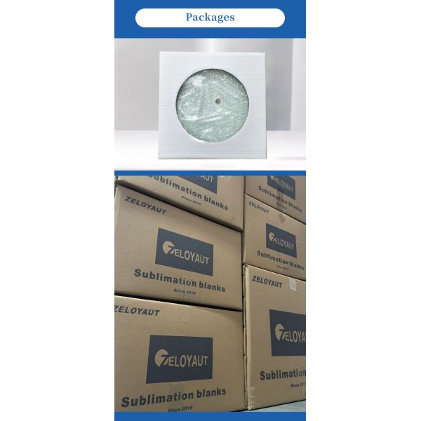 Wholesale Sublimation Blank Custom High Quality Coating Sublimation Glass Photo Frame Diy Besk Design with Clock Gifts