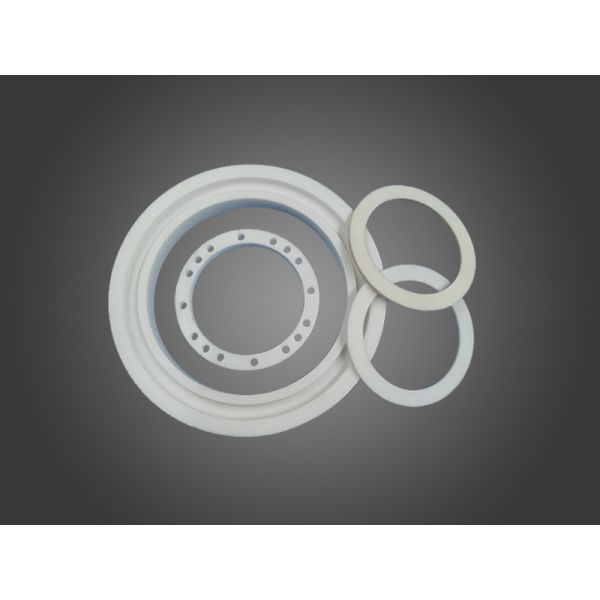 High Purity Zirconia Toughened Alumina , White Zirconia Alumina Ceramic Seal Ring