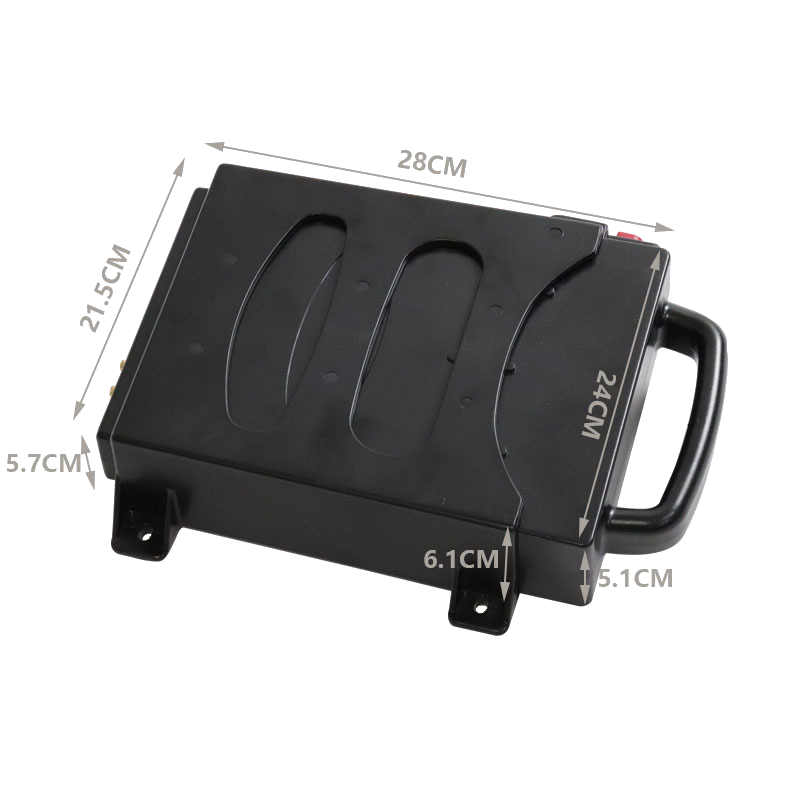 24V 12Ah Lithium Battery Pack | 240Wh Battery for Electric Wheelchairs, Medical Devices