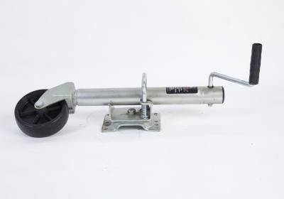 Trailer Jockey Wheel With 6 Solid Rubber Wheel