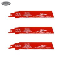 6-inch Bi-Metal OEM Reciprocating Saw Blade Industrial for Metal Cast Iron Alloy Steel Sawzall Blade Carbide