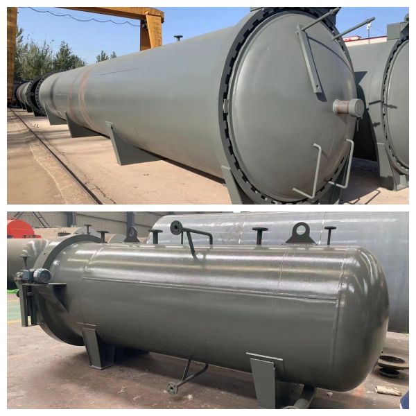 Высокое давление PLC деревянный автоклав 100L емкость