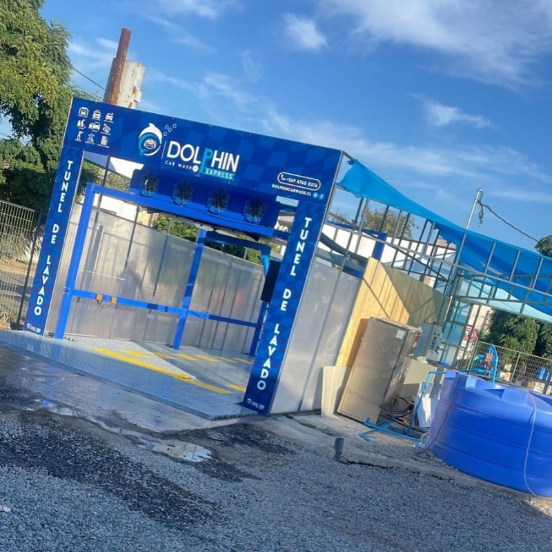 Compact Space Saving Touchless Car Wash Machine Small Footprint Cleaning Design