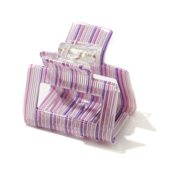 Color acrylic square grab hair clip accessories women's clip headgear factory direct wholesale OEM logo