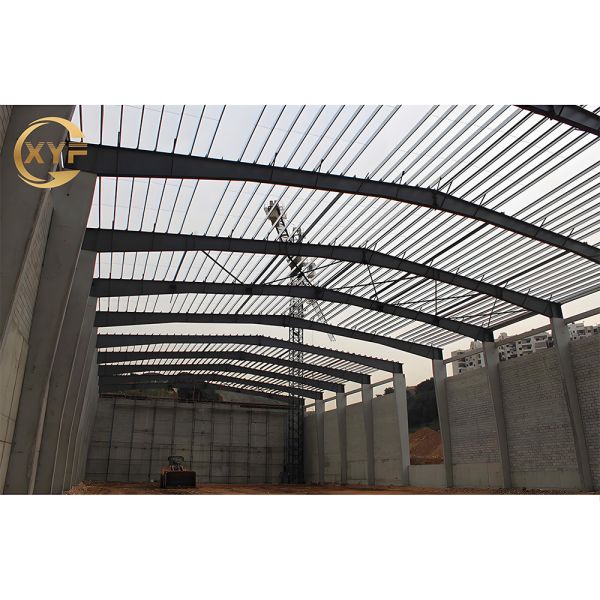 1000 Square Meter Prefabricated Ready Made Steel Structure Warehouse Building for Food Factory