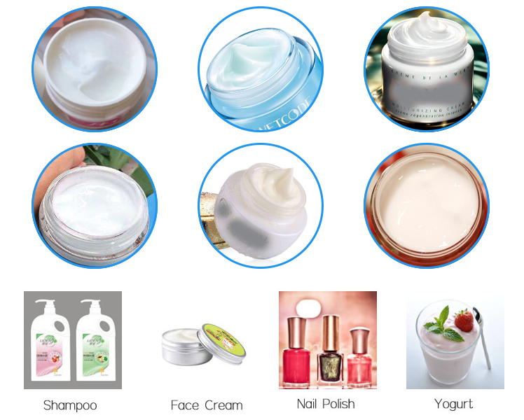 5L 10L Small Lab Vacuum Homogenizer Mixer Emulsifier for Cosmetic Products