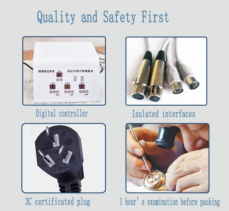 110V-240V Large Far Infrared Sauna Dome 180pcs Germanium Tourmaline Jade Stone