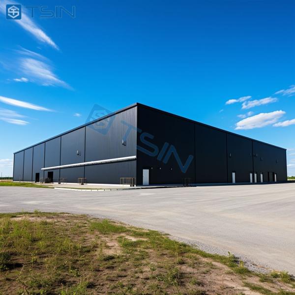 Earthquake Resistant Prefabricated Steel Structure Warehouse For Logistics Manufacturing