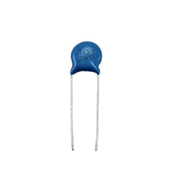Blue Polyester Film Capacitor / High Voltage Ceramic Capacitors For X Ray Machine
