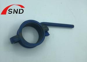Blue Color Metal castings Prop Nut with Handle Painted