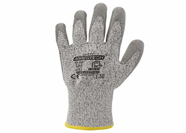 Hand Safety Polyurethane Work Gloves Abrasion Resistant Sample Free