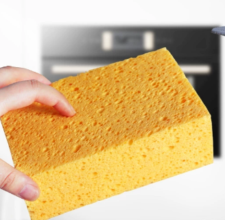 Soft Flex Texture Sponge Rectangular 10x6x3cm High Performance With Rich Bubbles