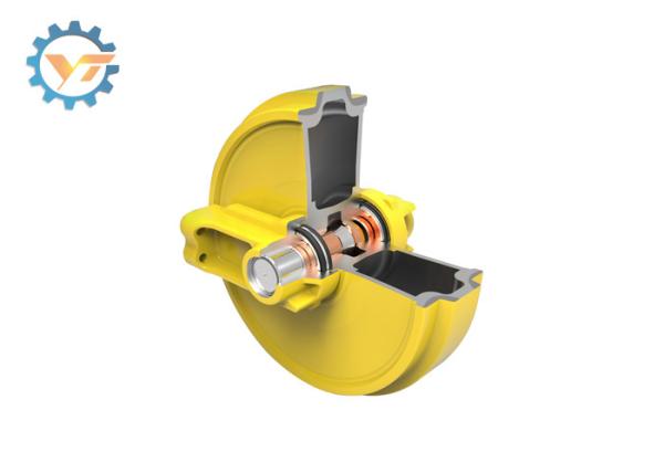 Mini conjunto mais inativo dianteiro resistente de conjunto mais inativo da parte dianteira da máquina escavadora D6