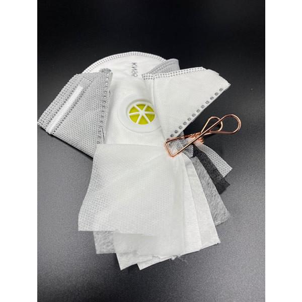 3D Fold Air Pollution Protection Mask Activated Carbon Mask With Valve