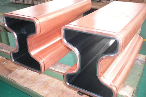 Round Square Rectangular Intergrated Billet ShapeType Copper Mould Tube For CCM