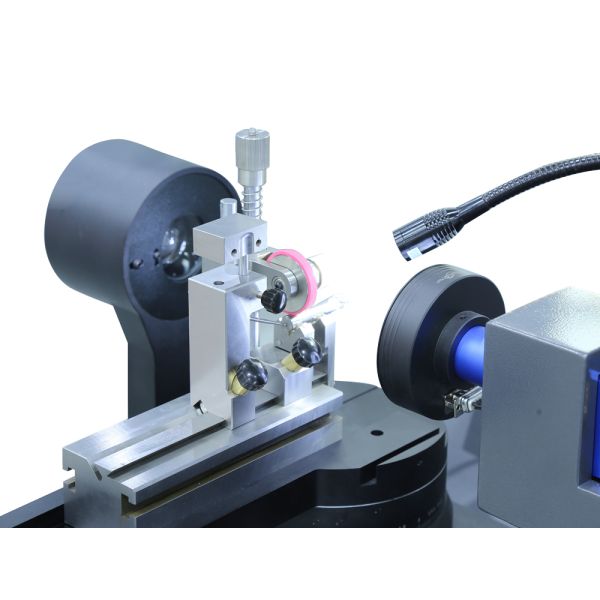 Compact Electronic Power Tool Inspection System for Cutting Tools with Wooden Case Packaging