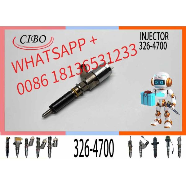 Injetor diesel 326-4700 32F61-00062 do trilho comum para  C4.4 320D