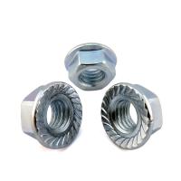 M6 Hex Flange Bloquear por Nut DIN6923 para equipamentos pesados