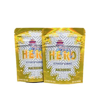 Levantar-se malote holográfico plástico para o empacotamento do petisco de Gummies
