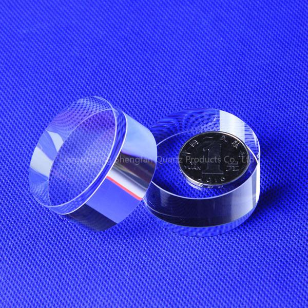 Fused Silica Quartz Glass Disc Premium Optical Lens Quartz Plate