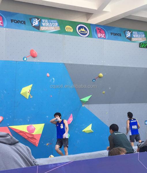 Volume de escalada de rochas de fibra de vidro versátil de 2,5 kg para paredes de madeira e comuns