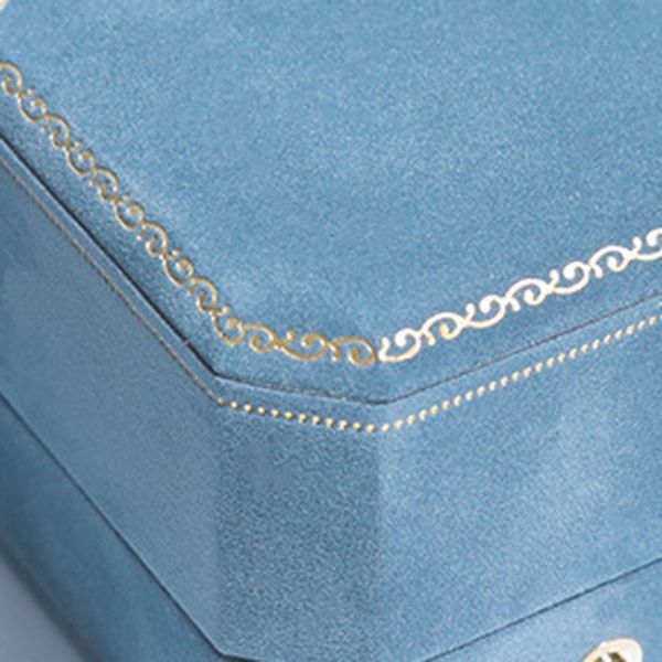 Коробка для упаковки ювелирных изделий из кожи на заказ для ожерелья, серьги, колец и браслетов