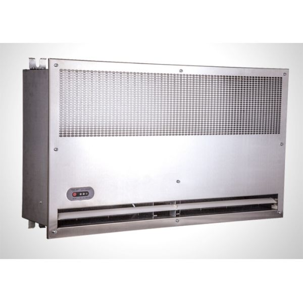 Ceiling Embedded Electric Heated Air Curtains , Fireproof Horizontal Air Curtain