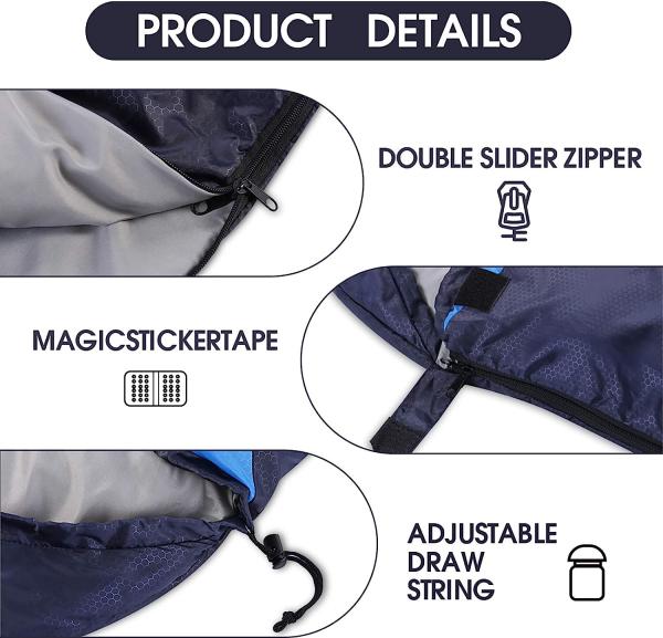 Outdoor Sleeping Bag, Cold Weather Sleeping Bag for Girls Boys Mens for Warm Camping Hiking Outdoor Travel Hunting