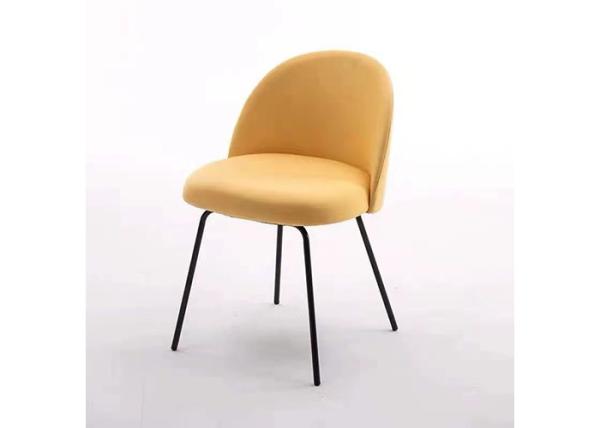 Contemporary French ODM Banquet Luxury Velvet Dining Chairs