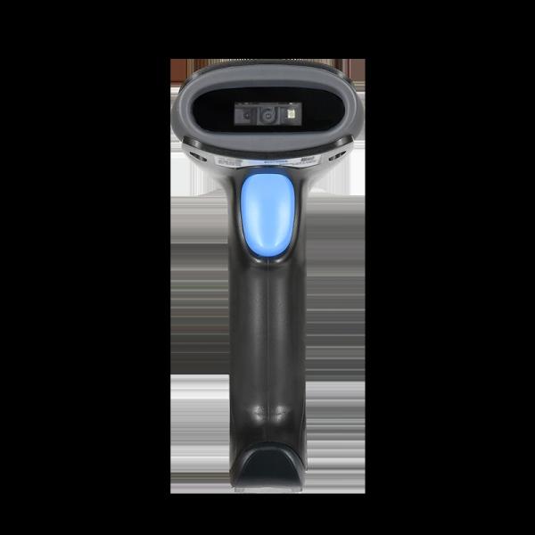 Handheld CMOS Image Blue tooth Wireless Inventory 2D 1D QR Bar Code Reader Barcode Scanner with Stand for Computer POS Warehouse