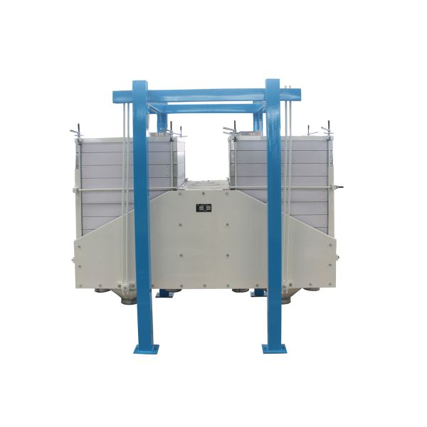 Jumeau compact de moulin à farine de riz - capacité de tamisage élevée de contr