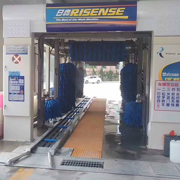 Extra-Dryer Brushes -Chic Design Tunnel Car Wash Machine for Professional Car Cleaning