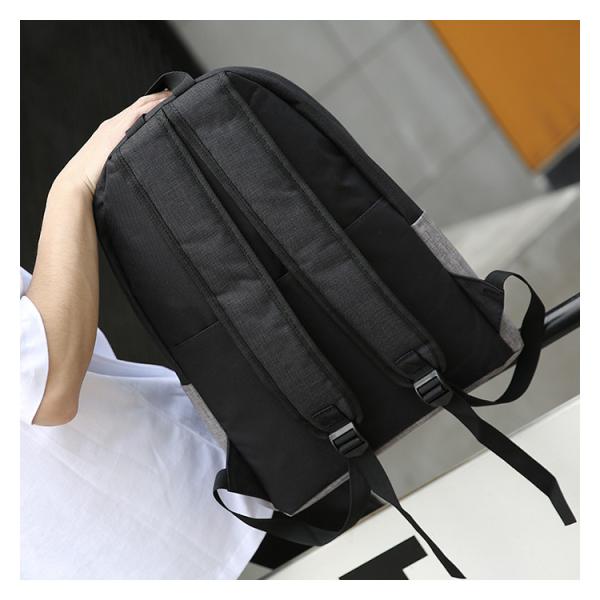 New Fashion Backpack Student School Bag Letter Printed Youth Canvas Computer Backpack