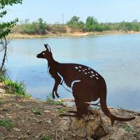 Decorações metálicas de jardim resistentes à ferrugem
