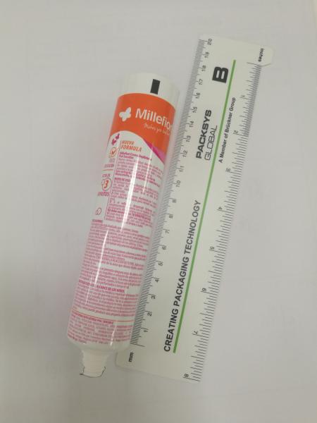 Os tubos de alumínio do aperto do creme da remoção do cabelo laminaram 100g o diâmetro de empacotamento 35mm