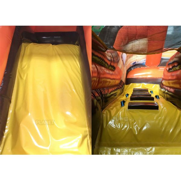 игра детей водных горок пиратского корабля брезента PVC 0.5mm раздувная