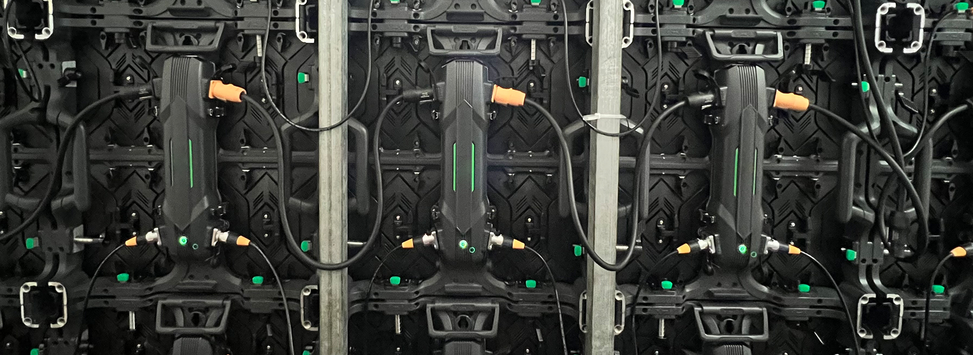IP44 3pin в помещении Круговое питание с мужским розеткой Синий разъем для светодиодного экрана