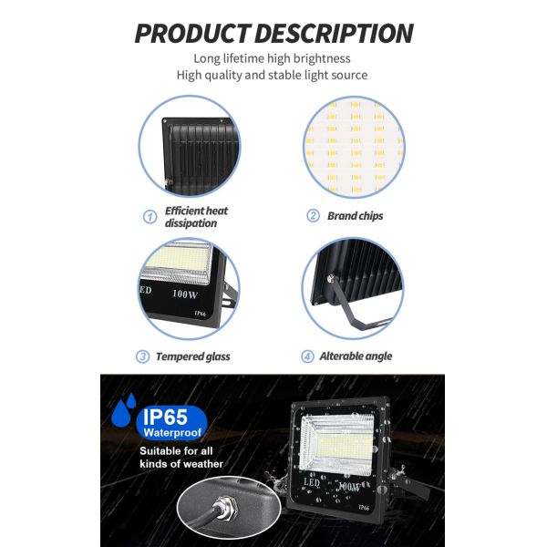 Морской прожектор СИД репроектора прожектора 10W 30W 50W 200W СИД Dimmable умный RGB