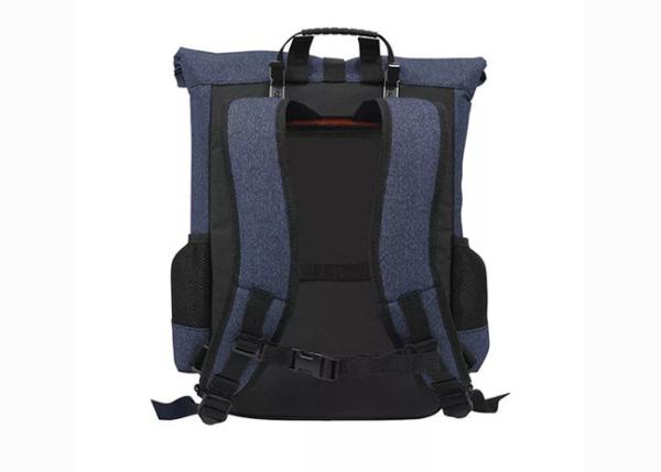 Antiwear Polyester Cycling Day Pack , Expandable Waterproof Motorcycle Backpack