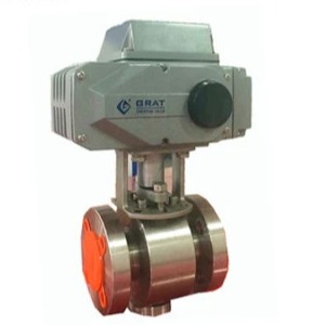 High Performance SS316 Flanged Ball Valve with Electric Actuator