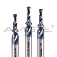Perforación de paso de carburo de 118 grados Bits CNC de carburo sólido personalizados