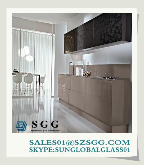 glass wall in kitchen 3-19mm