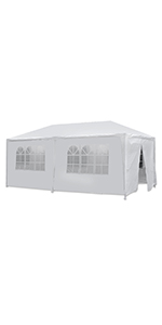 Outdoor Wedding Party Tent Camping Shelter Gazebo Canopy Removable Sidewalls Easy Set Gazebo BBQ Pavilion Canopy
