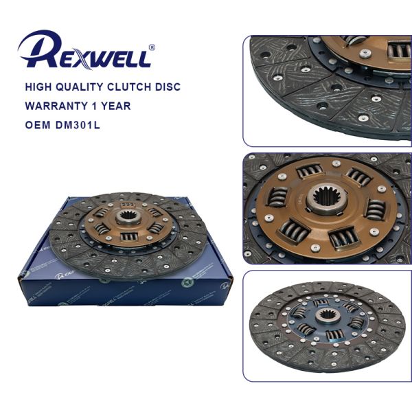 DM301L REXWELL OEM Clutch Disc For Mitsubishi Canter Fuso 4D31 4D32 4D33 ME500156