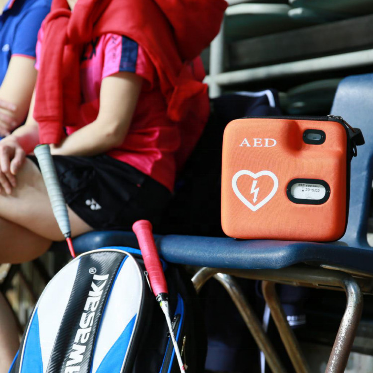 Emergency Meditech AEDs With Lockout Protection Prevent Careless Cardiac Automatic Portable Automated AED External Defibrillator